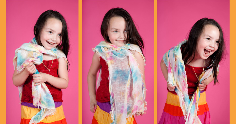 little girl laughing - child photographer LA