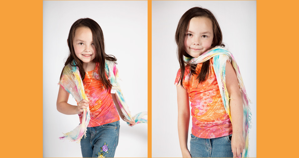 smiling little girl - child and family photography LA