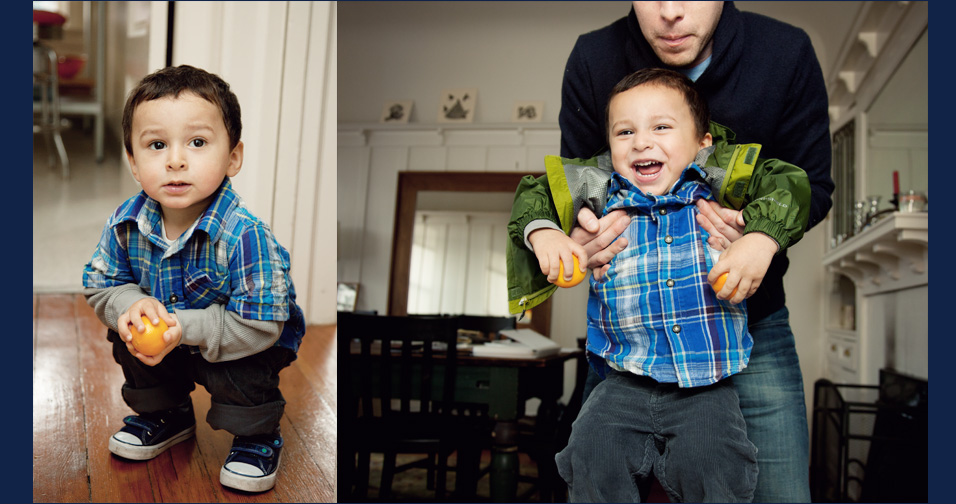 boy with father - family photographer sf