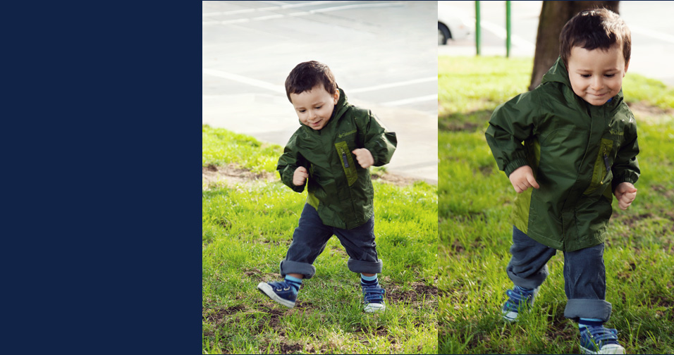 young boy jumping around - sf bay children's photos
